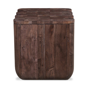 Moe's Punyo Punyo Acacia Accent Table Espresso Brown