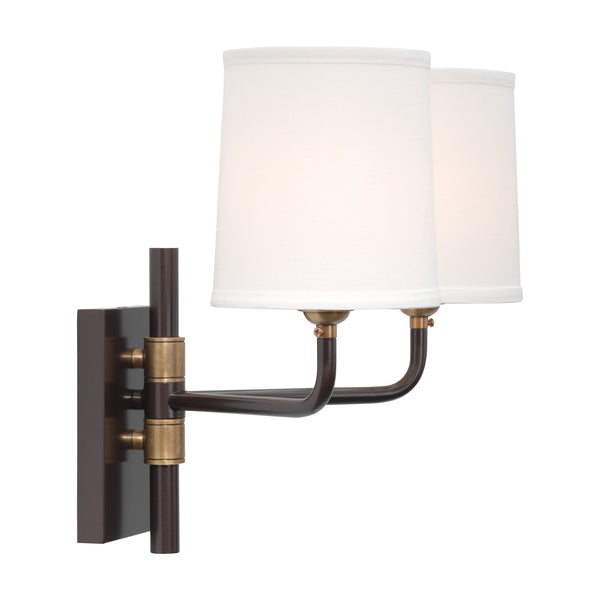 Lawton 2-Light Arm Wall Sconce