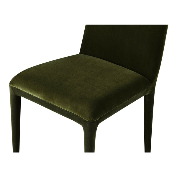 Moe's Calla Dining Chair Green Velvet, Set of 2