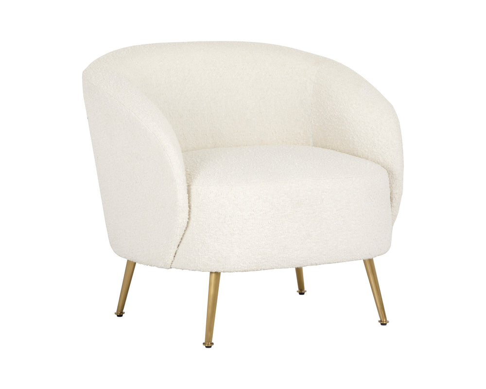 CLEA LOUNGE CHAIR - ALTRO WHITE