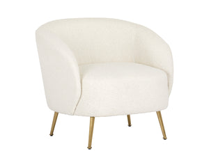 CLEA LOUNGE CHAIR - ALTRO WHITE