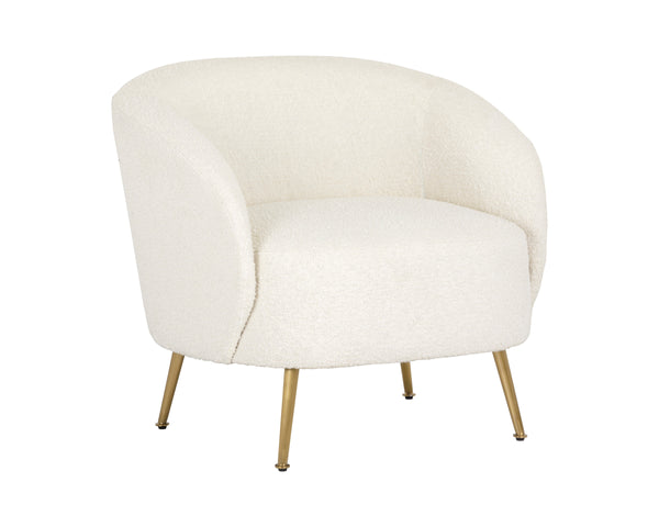 CLEA LOUNGE CHAIR - ALTRO WHITE