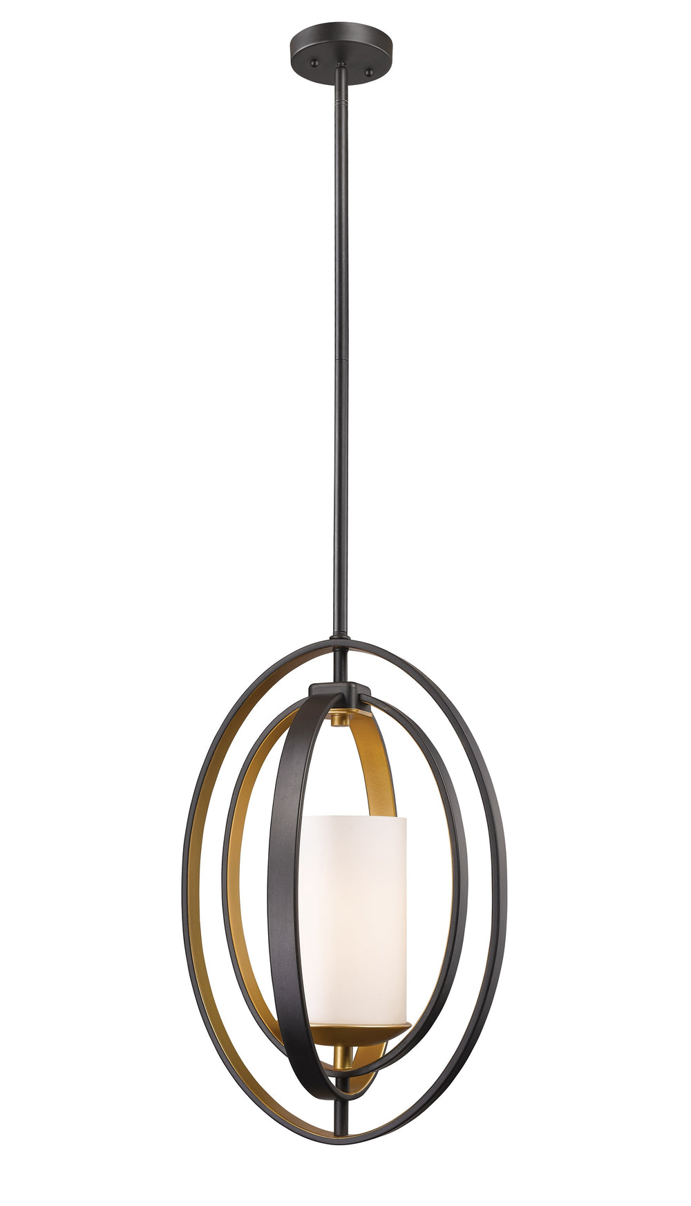 Ashling 1 Light Mini Pendant in Bronze Gold Finish