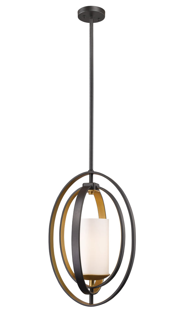 Ashling 1 Light Mini Pendant in Bronze Gold Finish