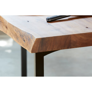 Moe's Bent Counter Table in Natural Acacia