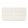Sagura Cream 6-Drawer Dresser