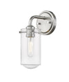 Delaney 1 Light Wall Sconce in Brushed Nickel Finish
