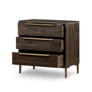 Wyeth 3 Drawer Dresser-Dark Carbon