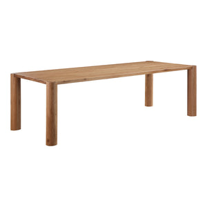 Post Large Dining Table in Natural Oak