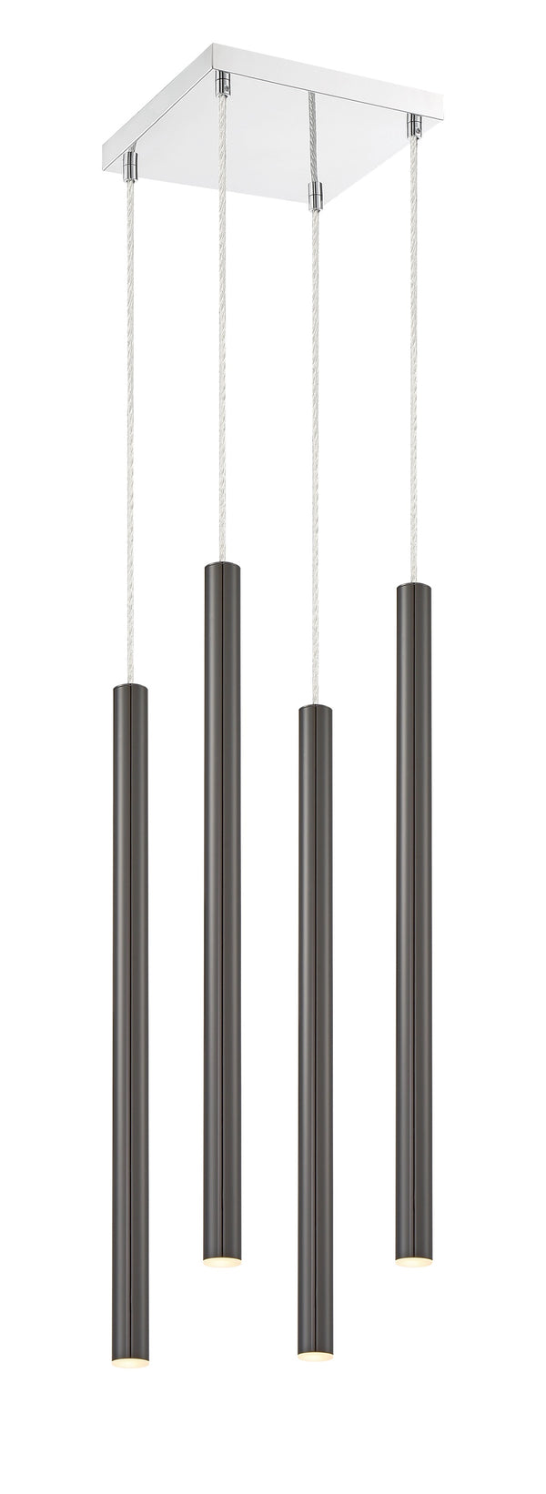 Forest 4 Light Island/Billiard in Chrome Finish