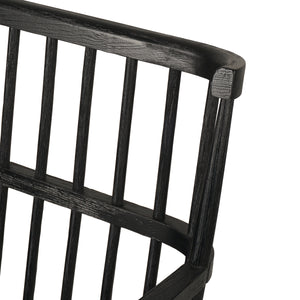Aspen Bench In Matte Black