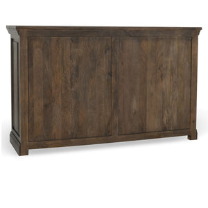 Adelaide Solid Wood 9-Drawer Dresser in Cocoa Brown