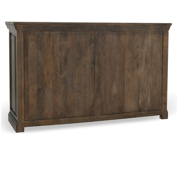 Adelaide Solid Wood 9-Drawer Dresser in Cocoa Brown