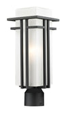 Abbey Outdoor Post Light in Black Finish