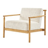 Arnold Chenille Accent Arm Chair, Concord Cream