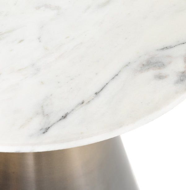 Armon End Table In Ombre Antique Brass