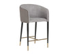 Asher Counter Stool - Flint Grey / Napa Taupe