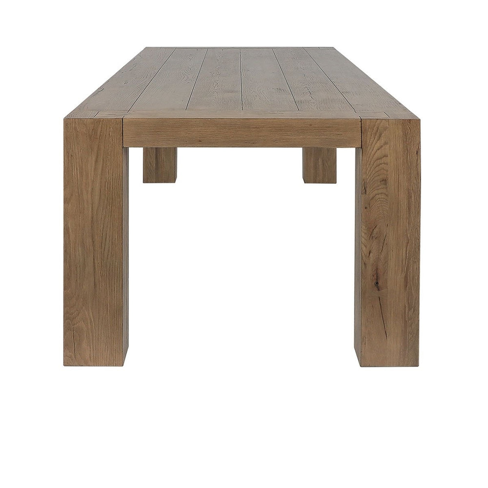Kingston Solid Wood Dining Table - Cafe Brown