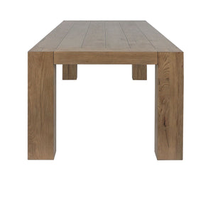 Kingston Solid Wood Dining Table - Cafe Brown