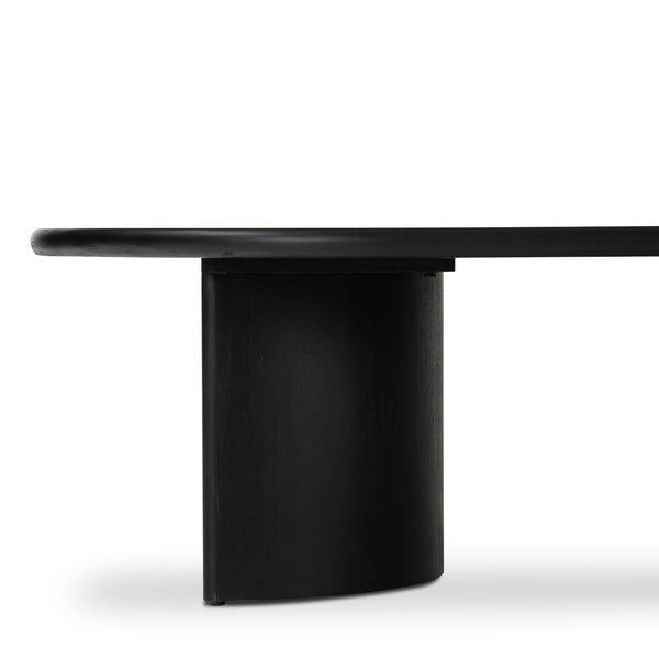Paden Large Coffee Table In Aged Black