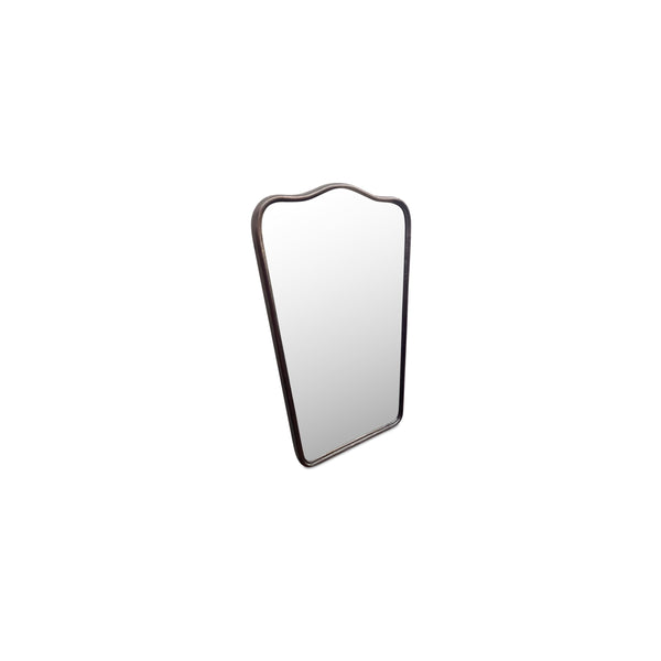 Moe's Keyes Mirror Blackened Bronze Aluminum