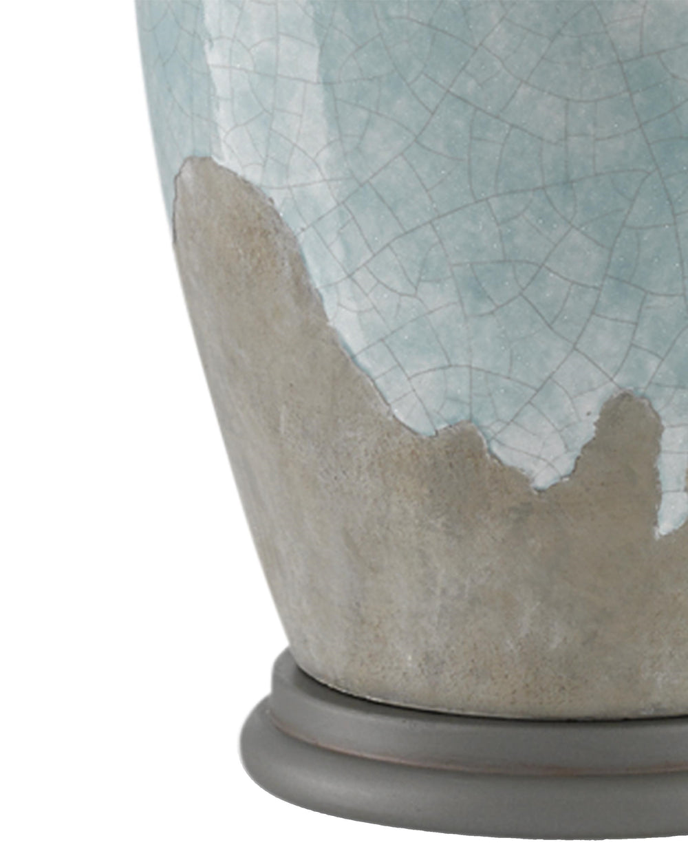 Chatswood Table Lamp In Blue-Green & Gray & Hiroshi Gray