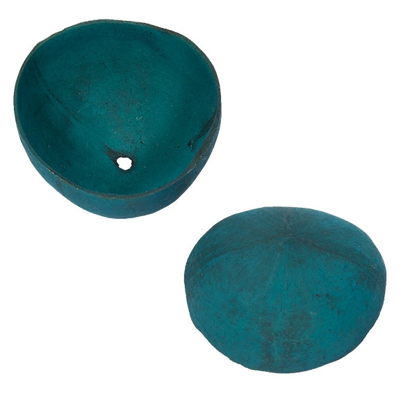 Coconut Shells,Turquoise