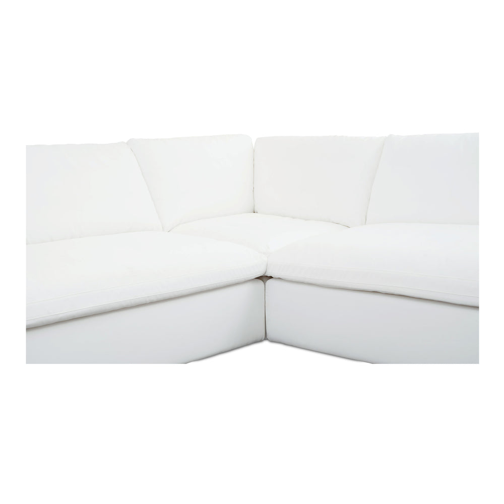 Moe's Miles Outdoor Modular 3 Piece in White