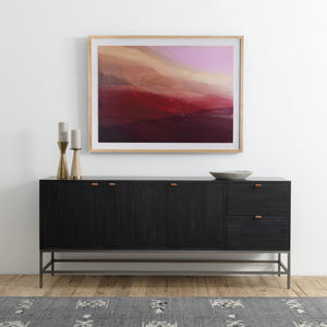 Trey Sideboard in Black Wash Poplar