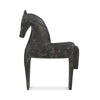 Gallant Handcrafted Black Wooden Sculpture