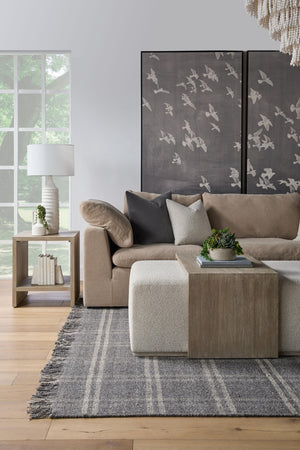 Dovetail Upholstered Coffee Table