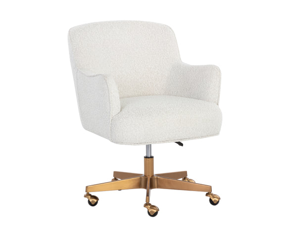 KARINA OFFICE CHAIR - COPENHAGEN WHITE