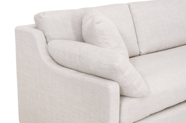 Lena Modular Slipcover 2-Seat Left Slope Arm Sofa