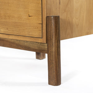 Reza Media Console-Smoked Honey