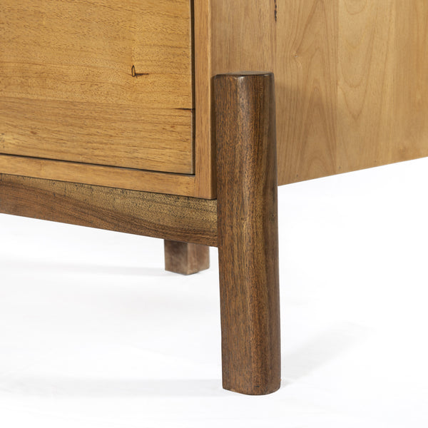 Reza Media Console-Smoked Honey
