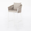 Porto Outdoor Stool-White-Bar