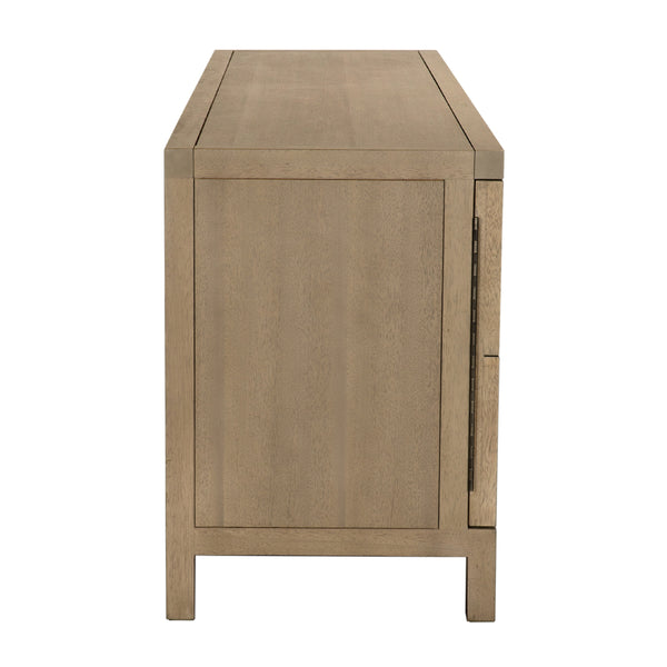 Quadrant 4 Door Sideboard, Washed Walnut