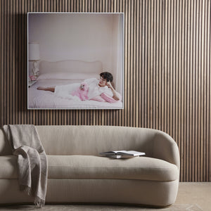 Joan Collins Relaxes (48" X 48") In Slim Aarons's Showcase In Photography Art