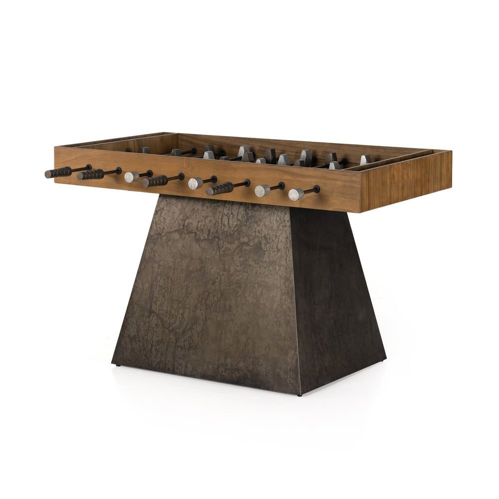 Foosball Table In Natural Brown Guanacaste