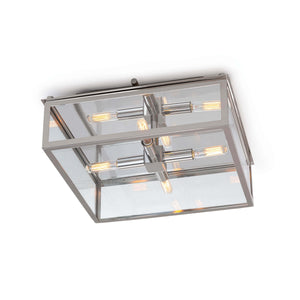 Ritz Flush Mount (Polished Nickel)