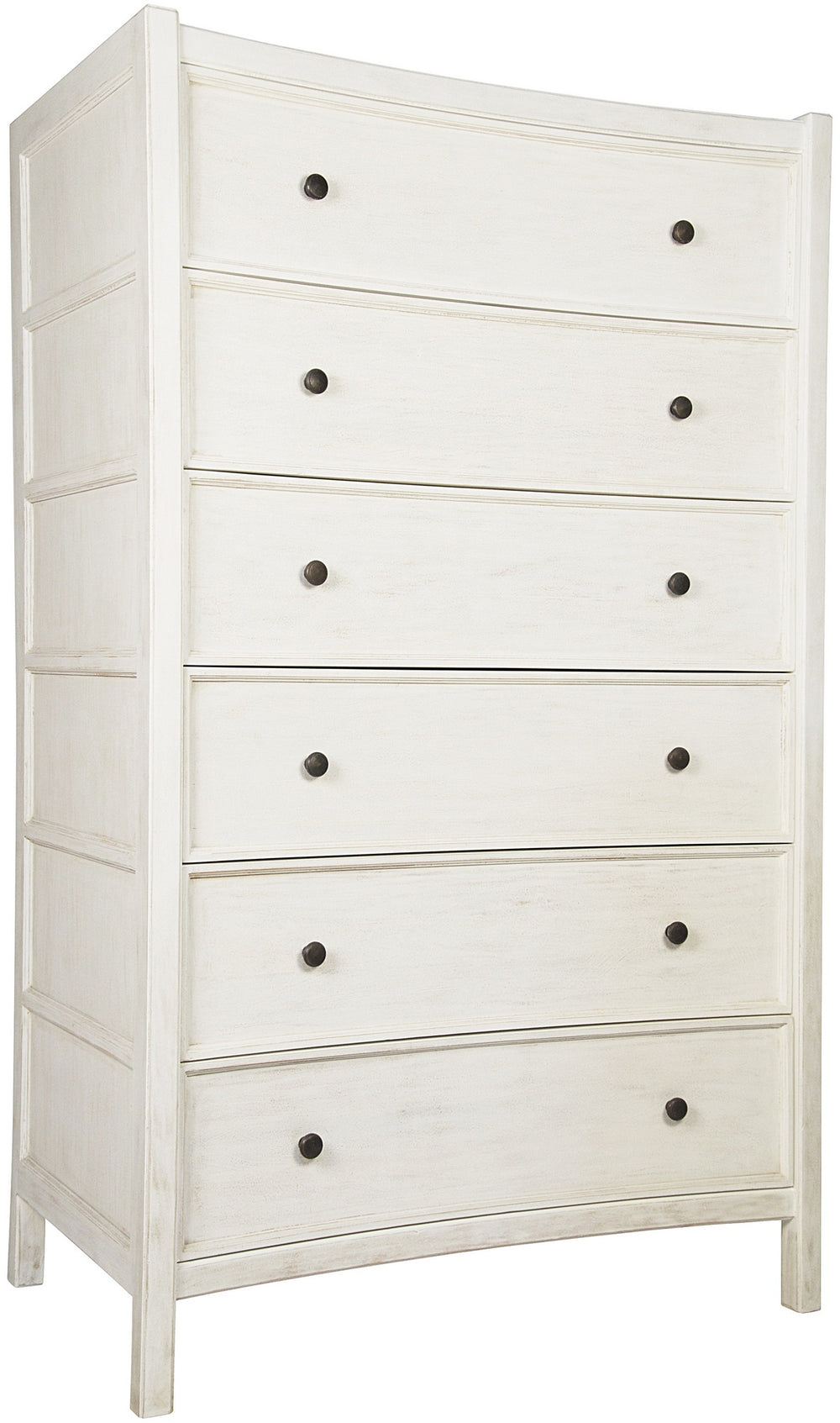 Hampton Tall Boy, White Wash