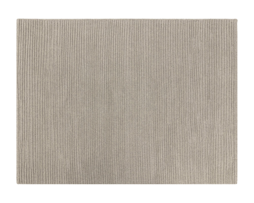 DEVA HAND-WOVEN RUG - TAUPE - 9' X 12'