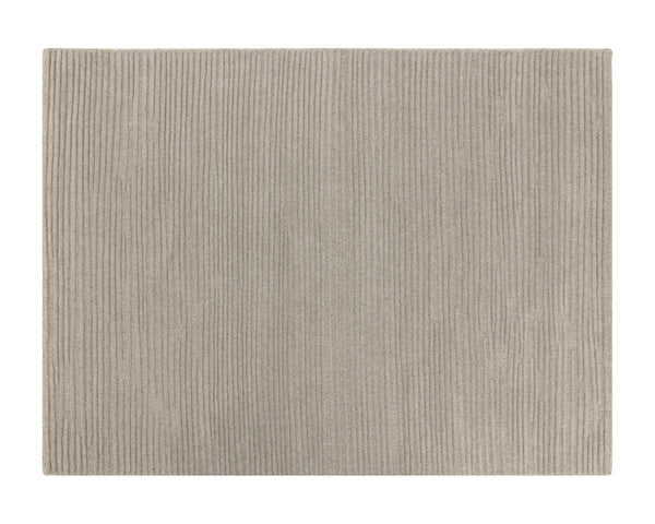 DEVA HAND-WOVEN RUG - TAUPE - 9' X 12'