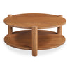 Moe's Olsen Coffee Table in Vintage Brown