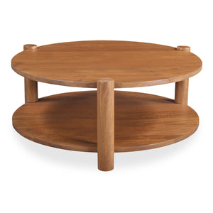 Moe's Olsen Coffee Table in Vintage Brown