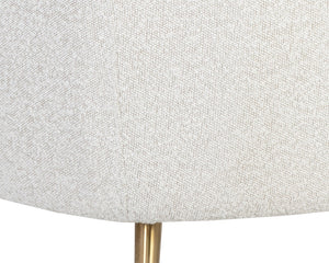 AMARA LOUNGE CHAIR - COPENHAGEN WHITE