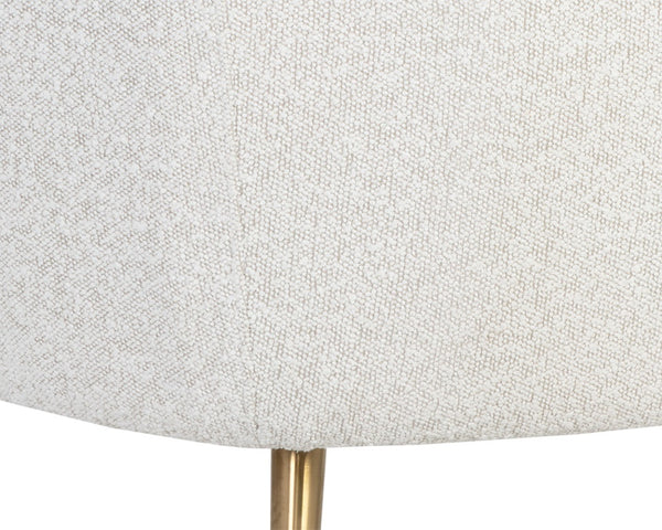 AMARA LOUNGE CHAIR - COPENHAGEN WHITE