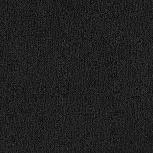 Carlese Boucle Small Ottoman, Palladian Charcoal