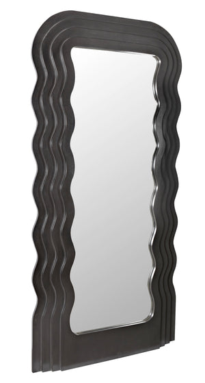 Atticus Mahogany Pale-Finish Mirror