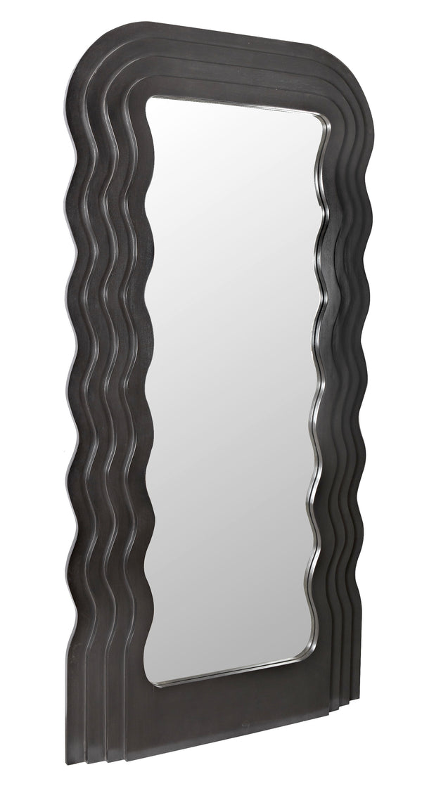 Atticus Mahogany Pale-Finish Mirror